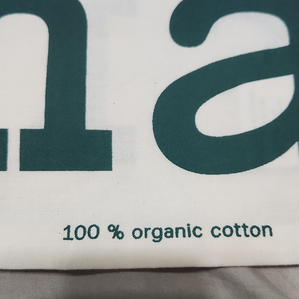 Marimekko Green Print Logo Tote - Picture 5 of 5